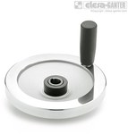 Roue à main GN 321.4-140-K12-D-DR